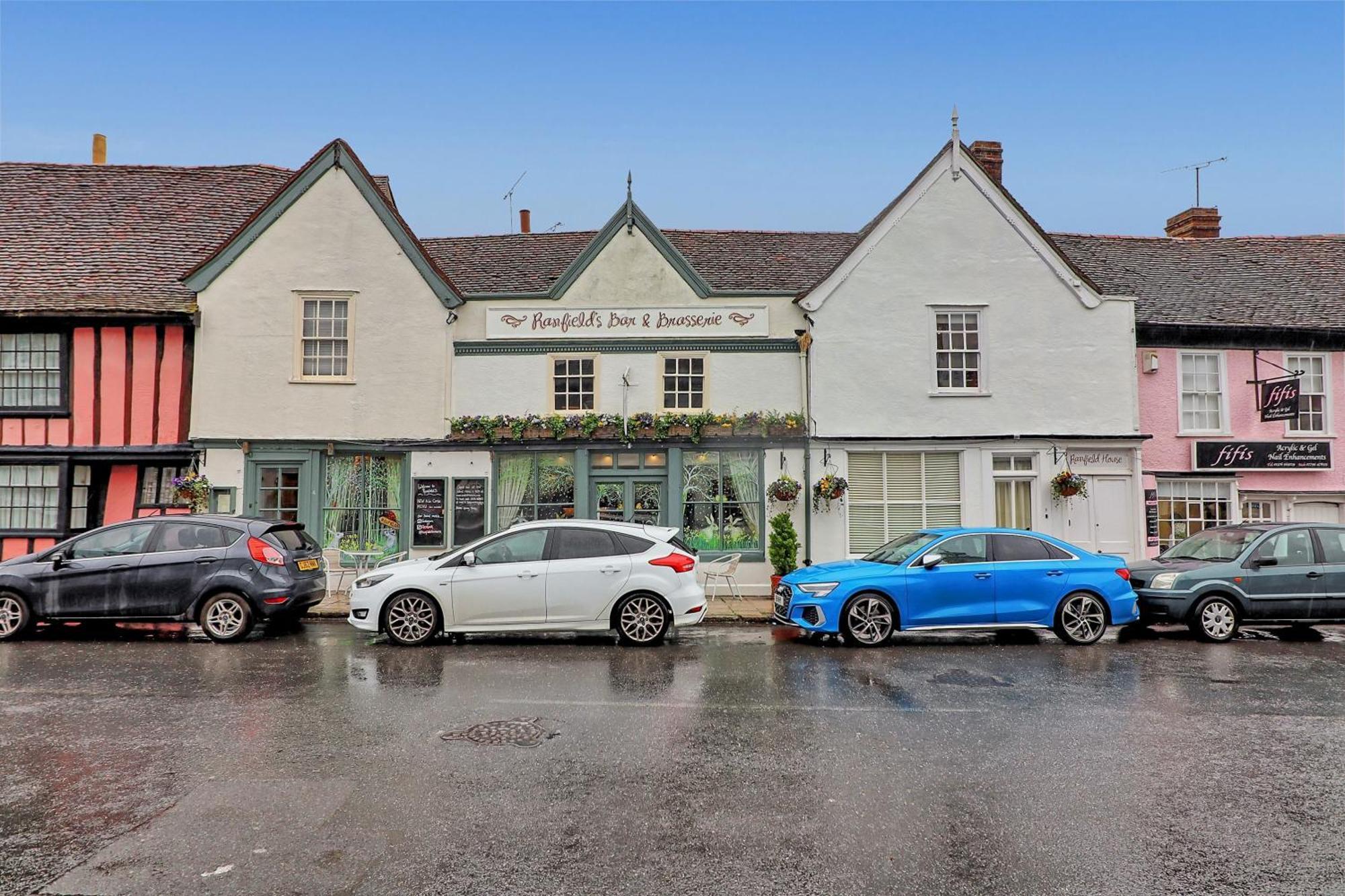Ranfield'S Brasserie Hotel Rooms Coggeshall Exterior foto